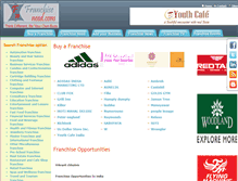 Tablet Screenshot of franchiseneed.com